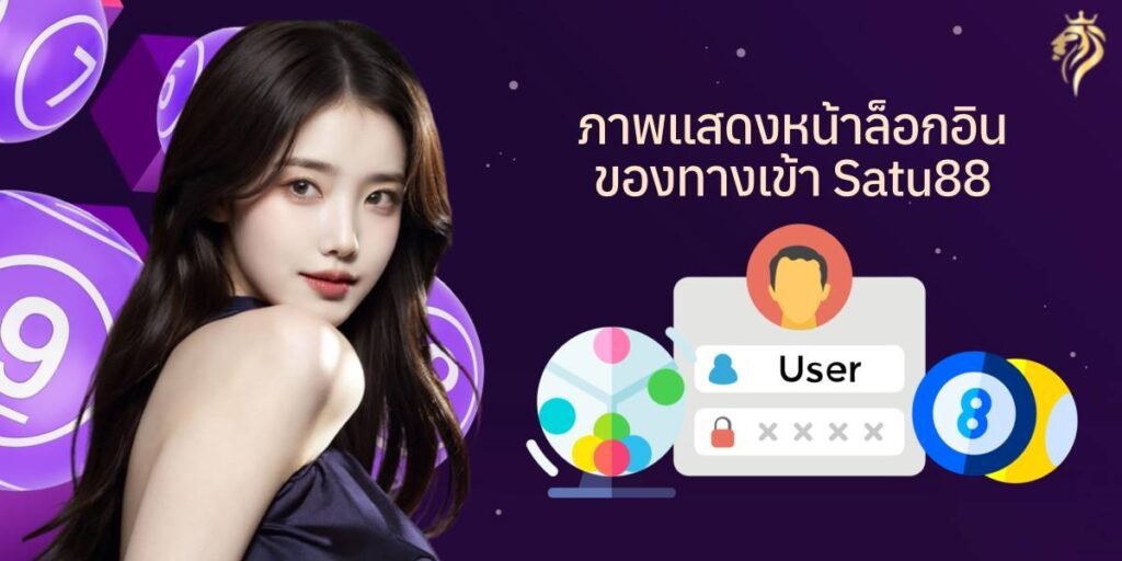 ภาพแสดงหน้าล็อกอินของ ทางเข้า สาธุวิน88